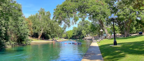 Beautiful private river access!