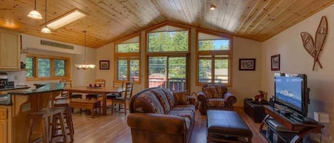 Bright and sunny living room