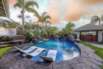 April 26-May 3rd! Sleep 10 Poipu House at Makalea A/C, Private Pool & Hot Tub!