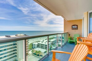 Private balcony