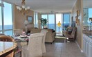 Family room with Gulf view from balcony!