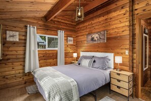 Bedroom 1 with queen bed