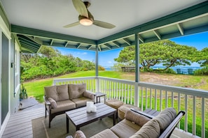Enjoy Beautiful Oceanfront Views from your Private Lanai
