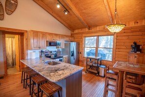 Oversized kitchen...