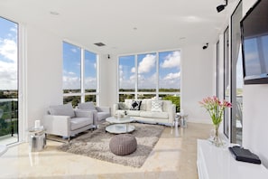 Great views from this living room