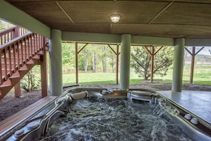 Complete with a hot tub, of course...