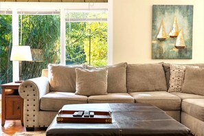relax and enjoy the Russian River Life - sofa sleeper here too