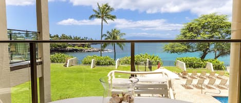 Ocean view from lanai