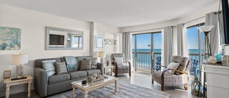 Oceanfront Living Room