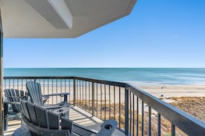 Private Oceanfront Balcony