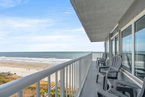 Private Oceanfront Wrap Around Balcony