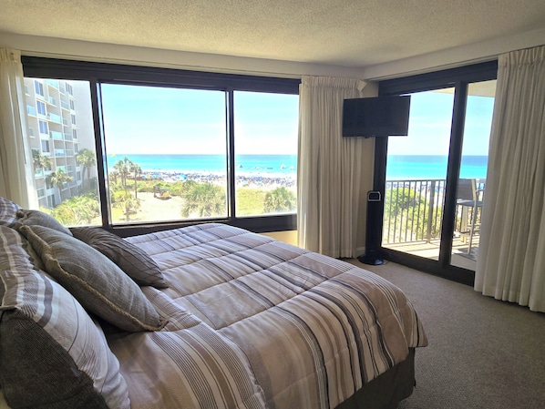 Beautiful views from the Master Bedroom