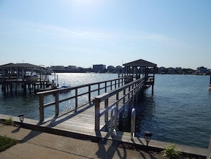 Gazebo with Boat Slip - Gazebo with Boat Slip