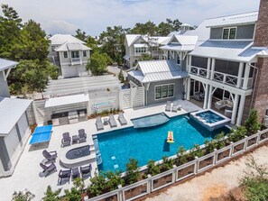 Aerial View, Back of House