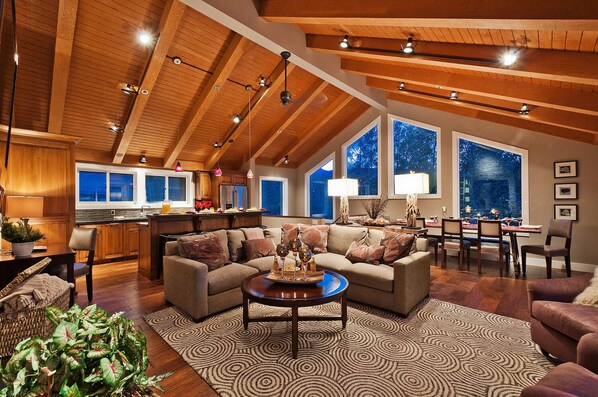 Great Room with Panoramic views of Deer Valley and Park City resorts