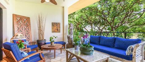 HUGE Outdoor Living Space on Private Lanai!