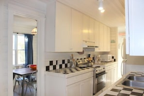 Galley Kitchen & Private Dining Space