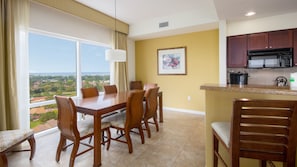 Dining Area with Gulf View