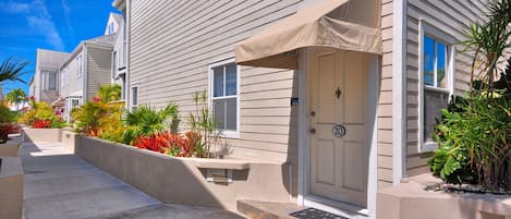 Outside Walkway and Condo Entrance CasaBella @ Duval Square Key West