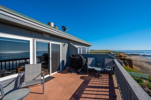 Front deck.