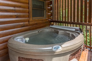 Bain à remous extérieur