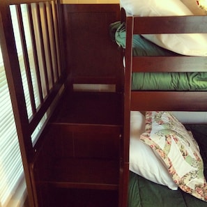 Stairs attached to Bunk Bed.