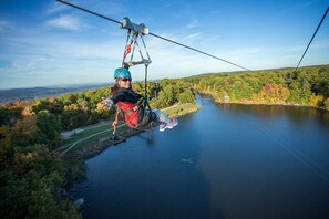 Zipline Tours Spring Summer Fall at Mountain Creek - 10 min from cottage