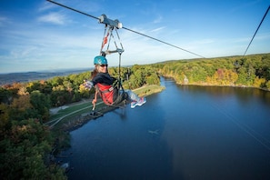 Zipline Tours Spring Summer Fall at Mountain Creek - 10 min from cottage