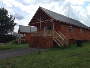 Cabin 1 Front and Side Views