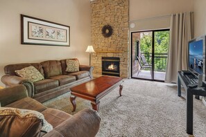 Lots of room for the entire family to relax.