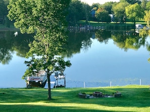 Clear summer morning
