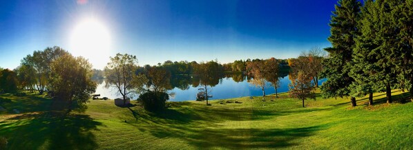 View from the deck