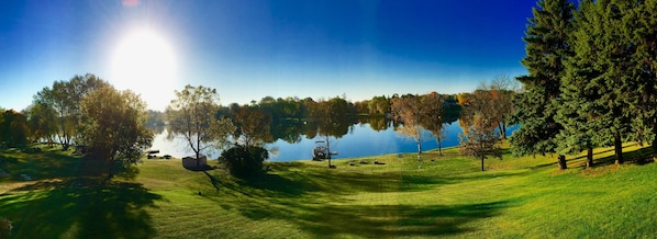 View from the deck