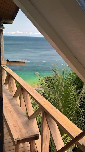 View from bedroom window