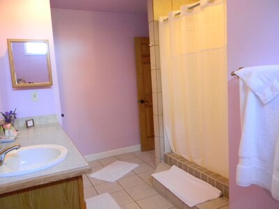  1 King Room w/ private bath "Isabel Suite" w/ access to areas 