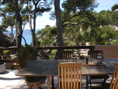 Villa 4* en Provence vue sur mer à 2mn à pied de la calanque