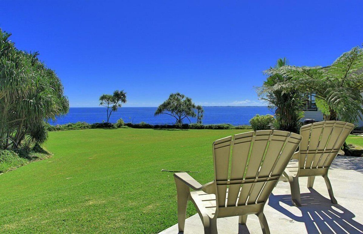 Hilo’s most secluded luxurious ocean front estate