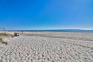 80 miles of open beach