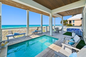 Furnished Pool Deck