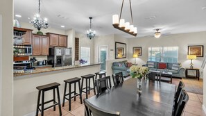 Dining Room and Kitchen