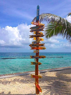Mileage Sign