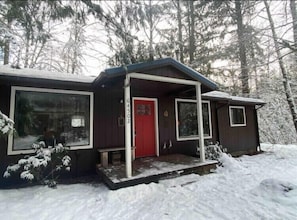 Cabin in the snow! 