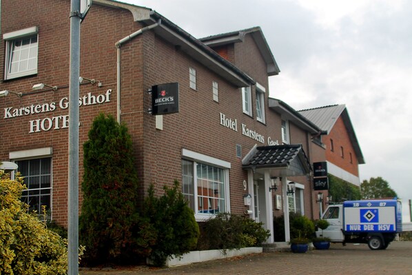 Voorkant van accommodatie