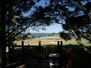 View from the lower deck