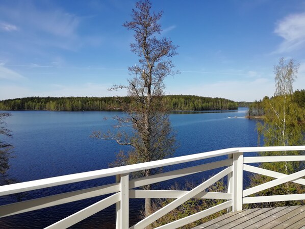 Majoituspaikan julkisivu