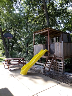 Tree house for the young and young  at heart.