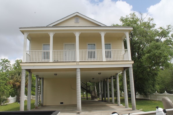 Front of the house