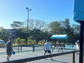 Pacificos sports complex has 5 pickleball courts and tennis courts