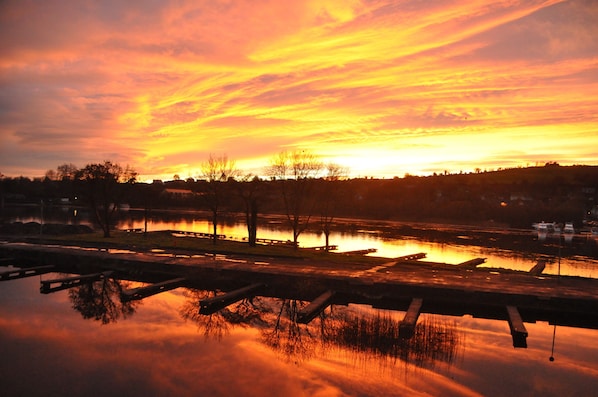River sunset