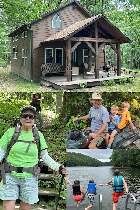 Cathedral Cabin - DO IT ALL - A PLACE FOR ALL. Ride ATV’s, swim, hike & bike